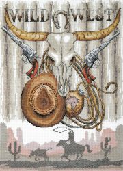 09.009.08 Набор для вышивания Марья Искусница "ДИКИЙ ЗАПАД"