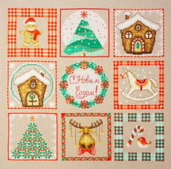 11.001.04 Набор для вышивания Марья Искусница "Новогоднее настроение"