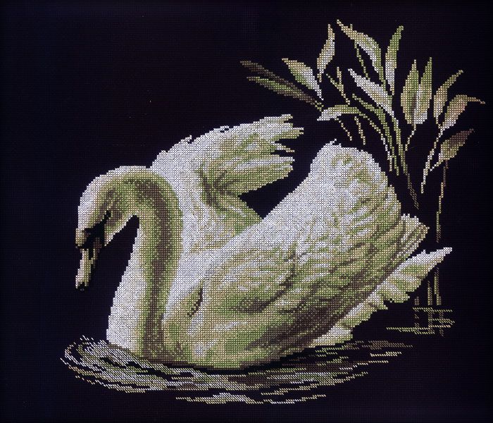 М211 Набор для вышивания РТО "Лебедь"