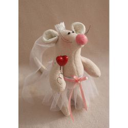 LV001 Набор для изготовления текстильной игрушки LOVE STORY 