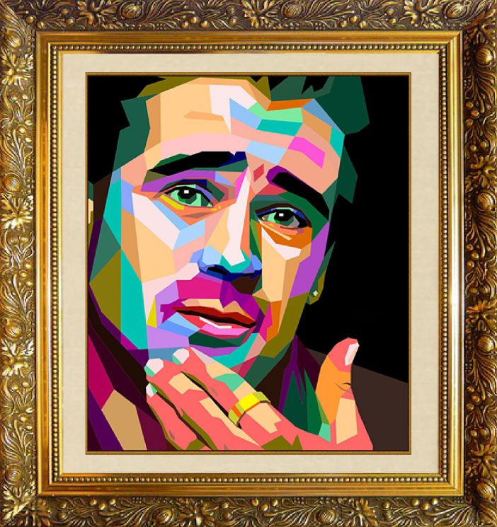 F-192 Алмазная мозаика МИЛАТО "COLLIN FARREL"