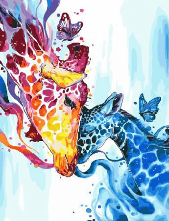 GX 30025 Картина по номерам Paintboy "Нежное притяжение"