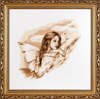 Набор для вышивания крестом Alisena "Фея" 1069