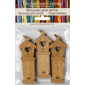 Катушки для ниток FLC-077(S) (6 штук) 3*10см