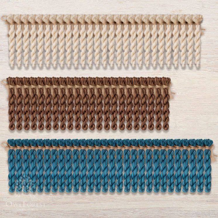 Набор ниток OwlForest для схем «Индейские мотивы» (DMC) 3 цвета "Панно" 28 каунт в 3 нити НМул-ИМП163-3283-3 