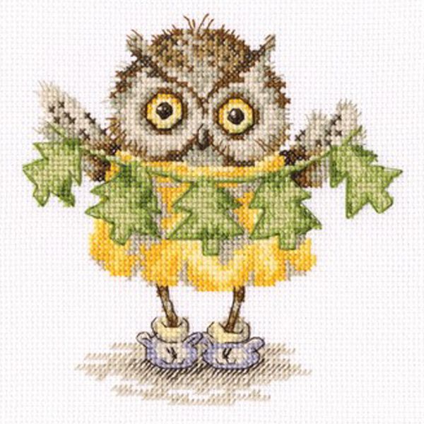 Набор для вышивания крестом РТО "Ожерелье для елочки" C229