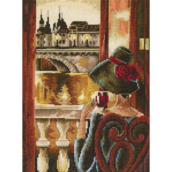 М383 Набор для вышивания РТО "Комната с видом, Париж"